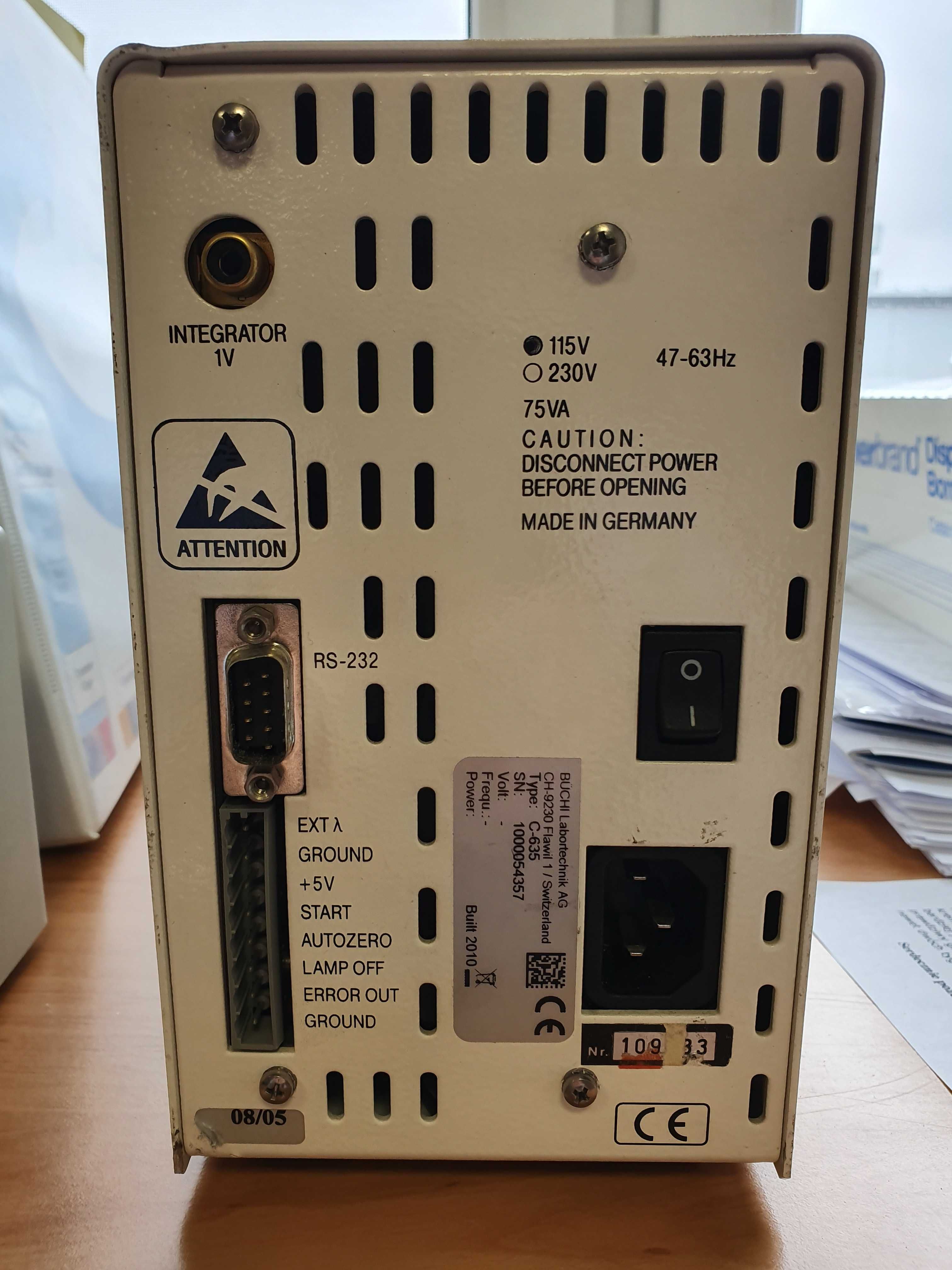 Detektor Buchi Photometer C-635, Sepacore Flash chromatografia