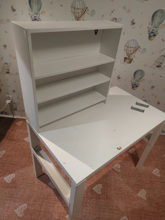 Biurko dziecięce mlodzieżowe białe