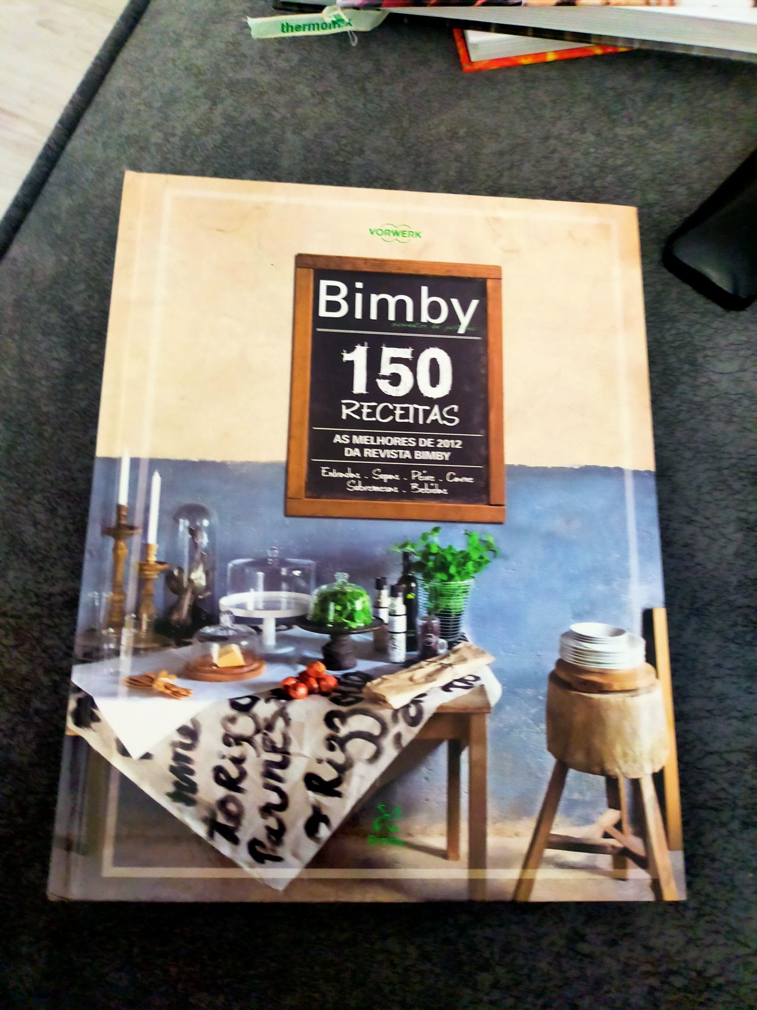 Livro Bimby As melhores receitas de 2012