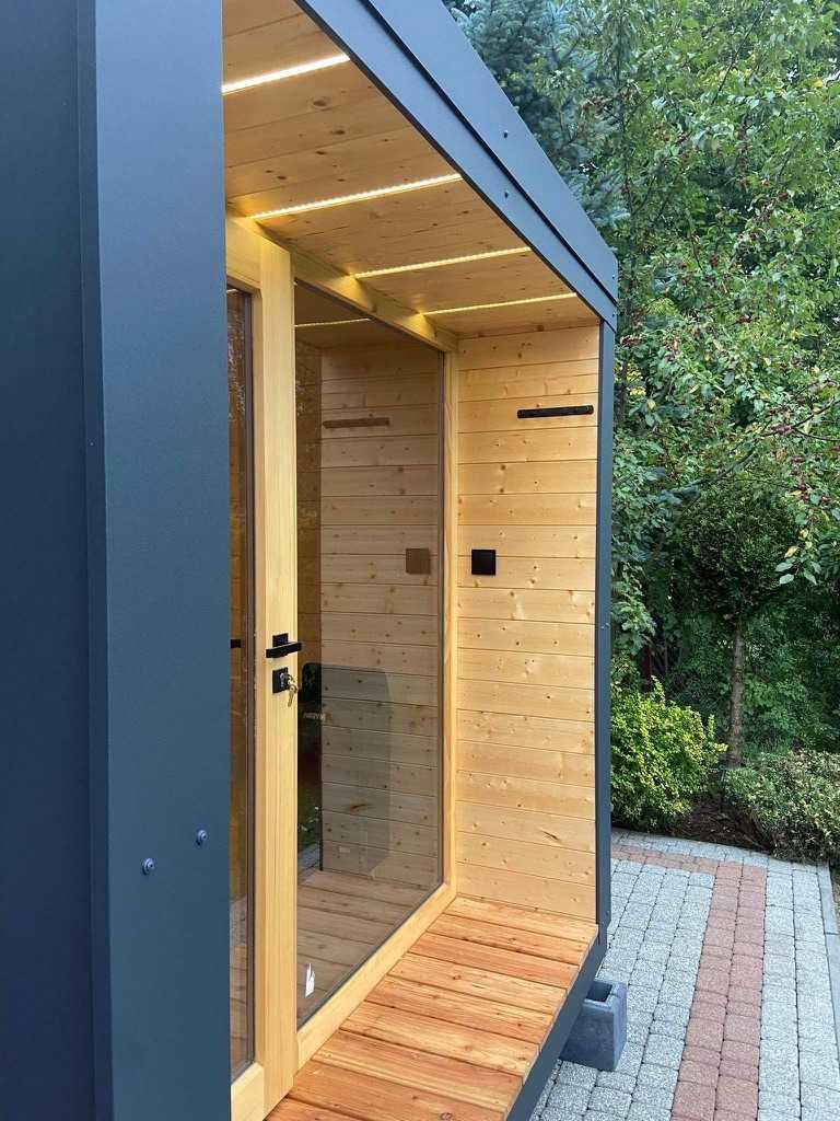 Ocieplona sauna fińska polskiego producenta z wifi gotowa do użytku