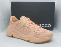 кожаные 24см кроссовки хайтопы Ecco Chunky Sneaker оригинал