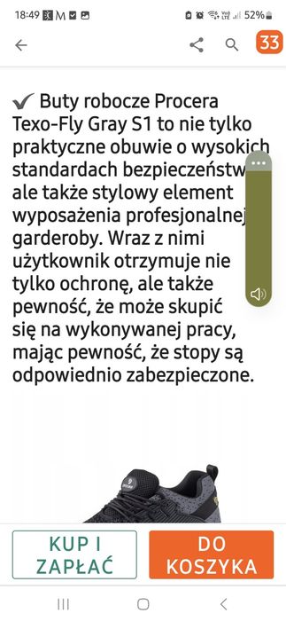 Buty robocze BHP 45 oddychające przewiewne