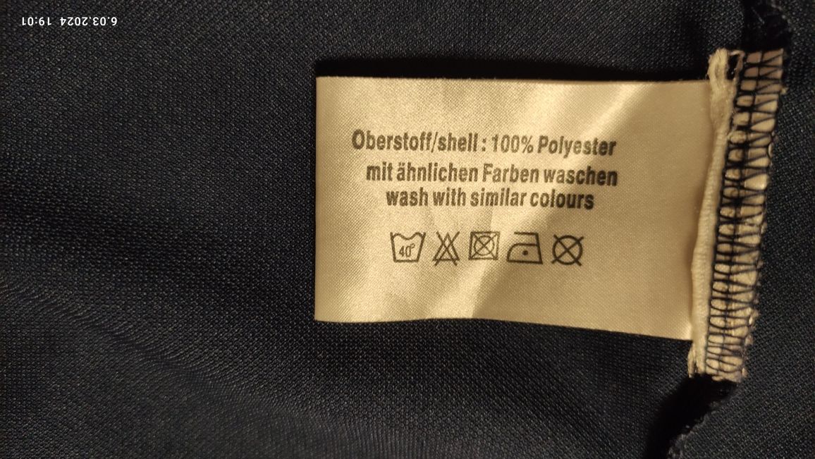 XXL Just Nature t-shirt ciemnogranatowy