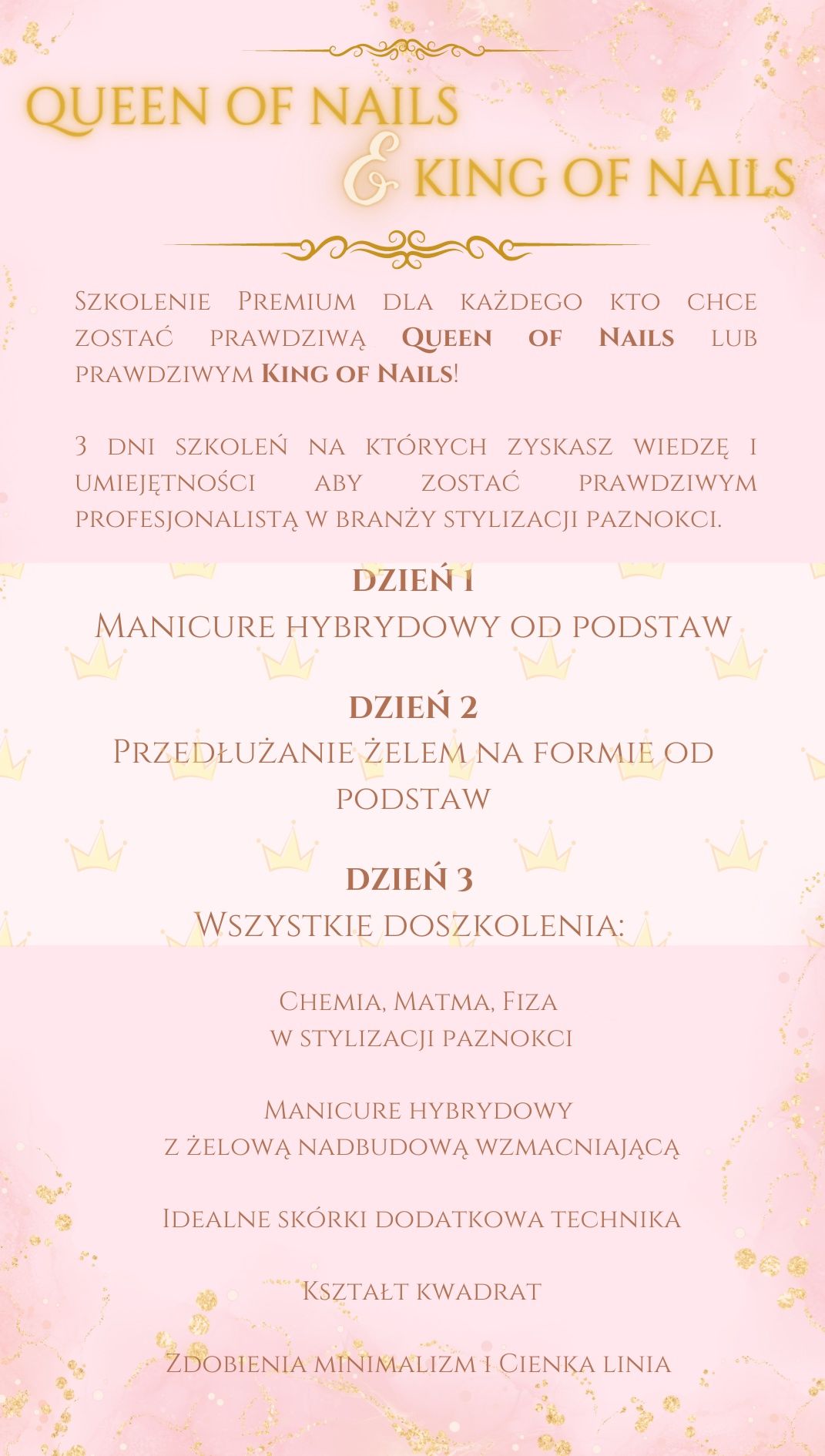 Szkolenie współczesny manicure hybrydowy