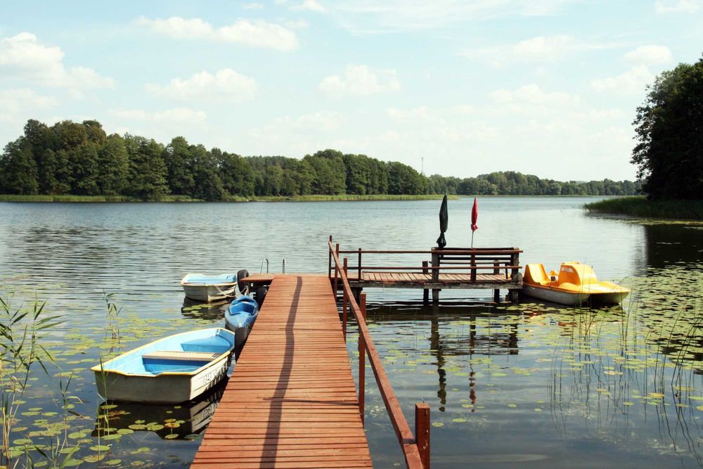 Sprzedam działkę nad jeziorem - Mazury Garbate