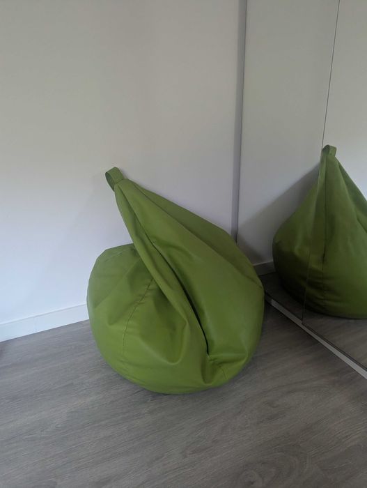 Pufe Verde / Green Bean Bag