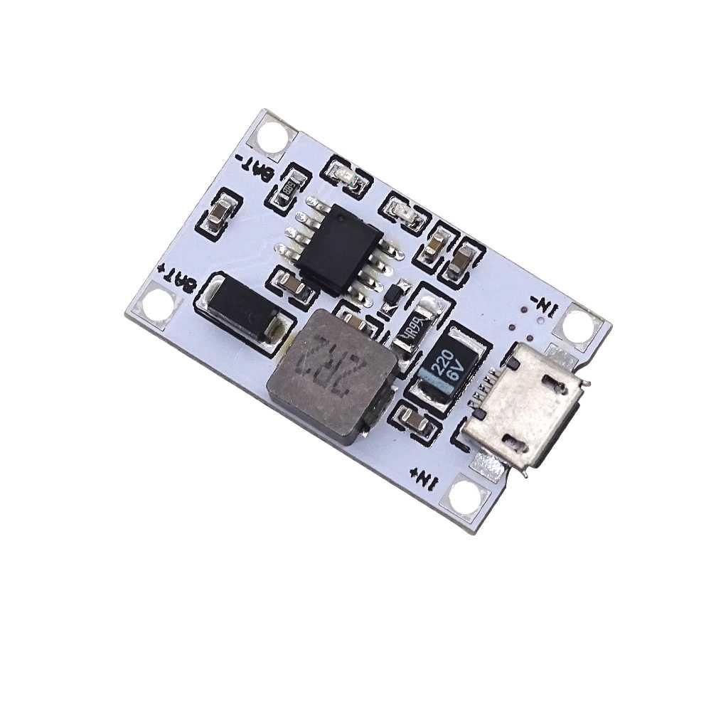 Повышающая плата зарядки LI-ion аккумуляторов 2S 8,4V от micro usb 5В