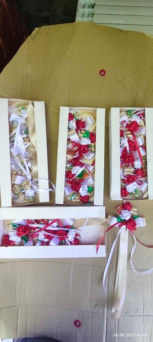 Свадебное украшение на машину.