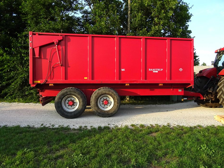 Przyczepa wywrotka 16t Idealny stan metaltech joskin tandem
