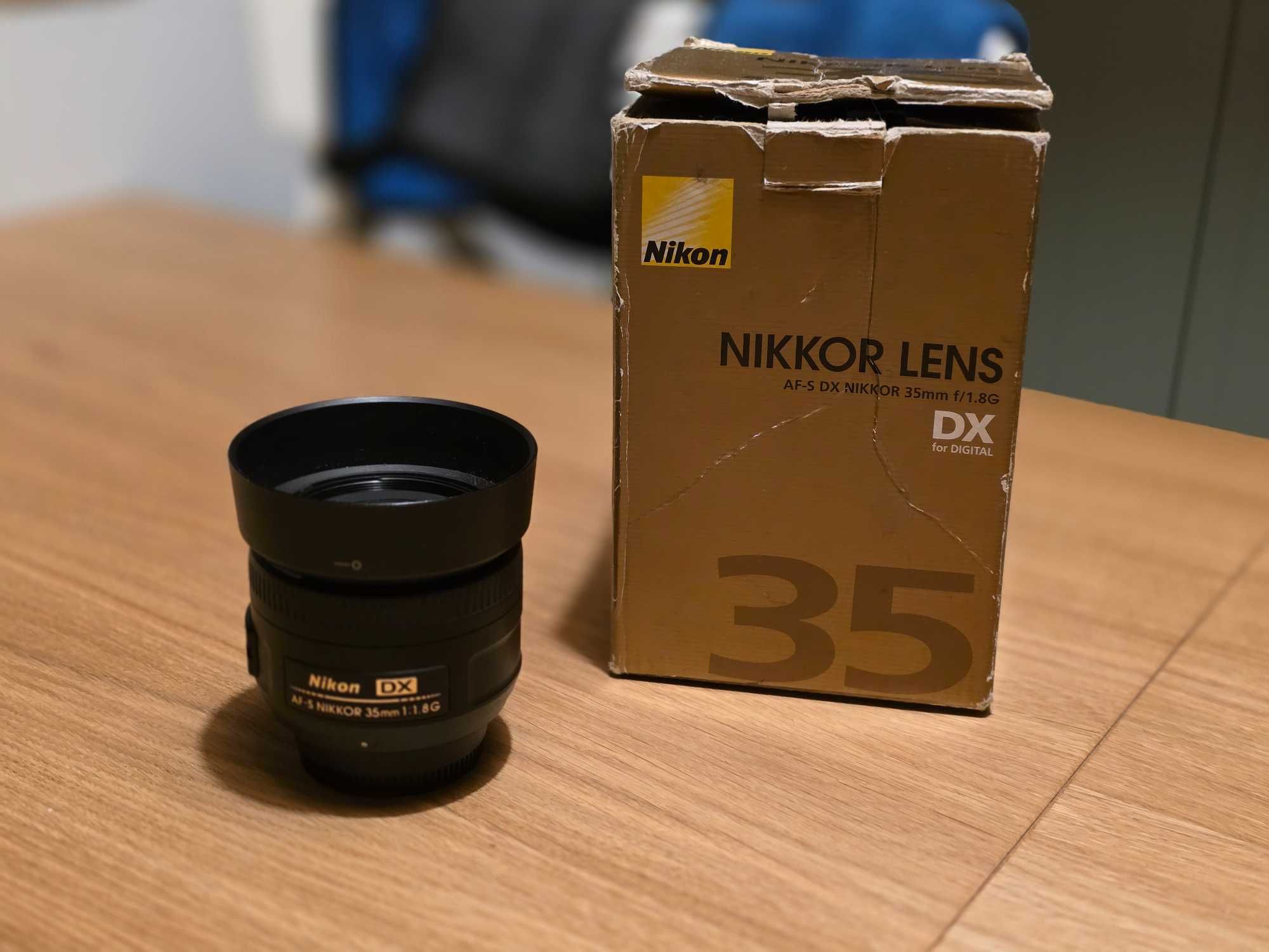 Nikon Nikkor 35 mm F1.8 AF-S G SWM okazja portretowy tanio