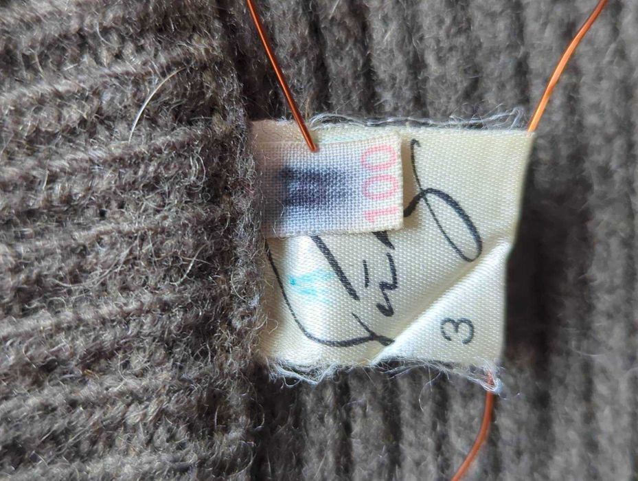 Sweter Austriacki Strzelców Górskich ORYGINAŁ! Wojskowy Wełniany gruby