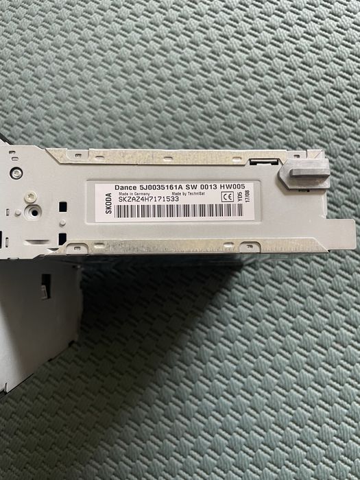 Autoradio original Skoda Fabia