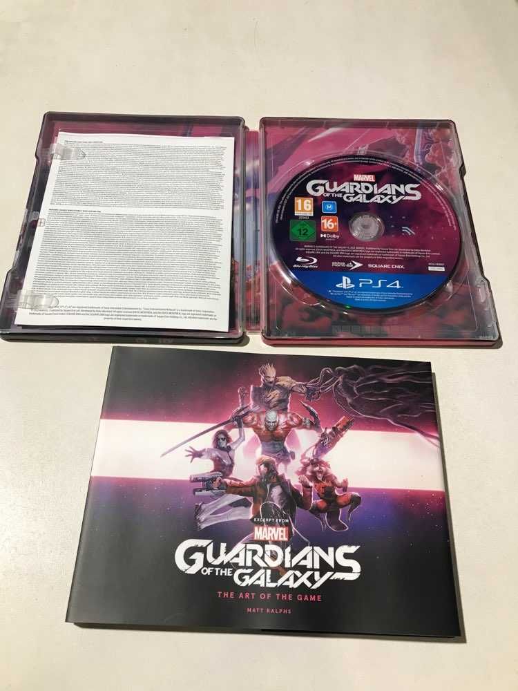 Strażnicy Galaktyki Guardians Of Galaxy Kosmiczna Edycja Deluxe PL PS4