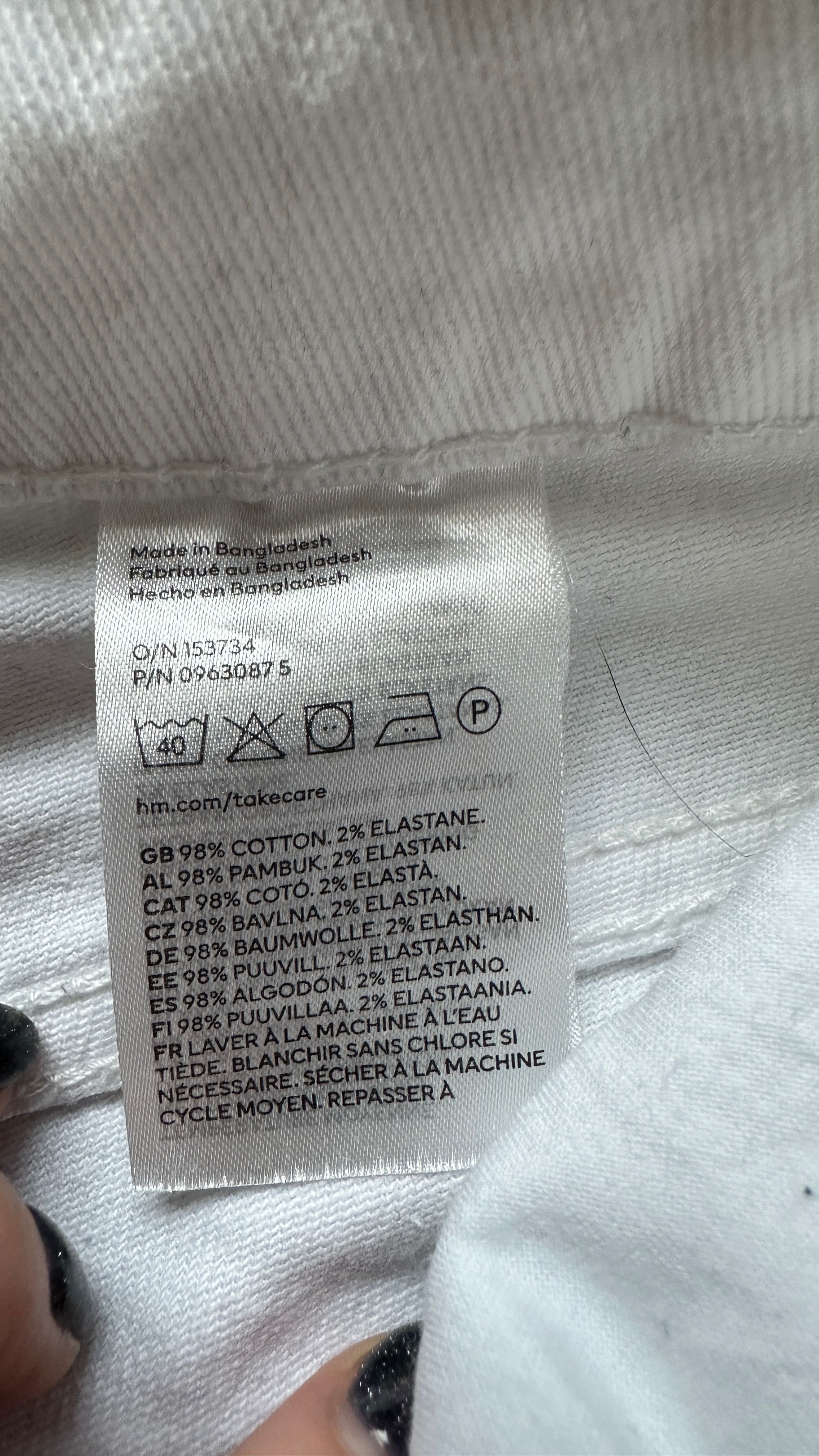 Jeansy dżinsy H&M damskie