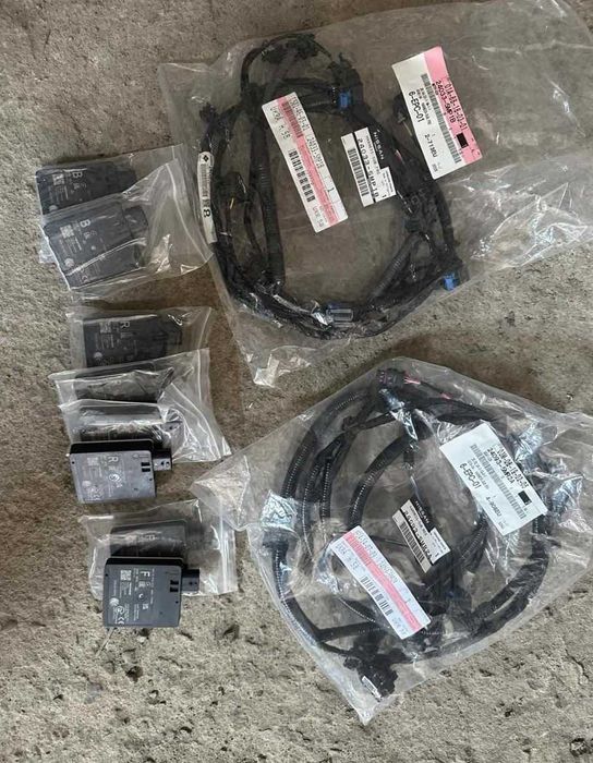 Nissan Ariya Проводка, Радары