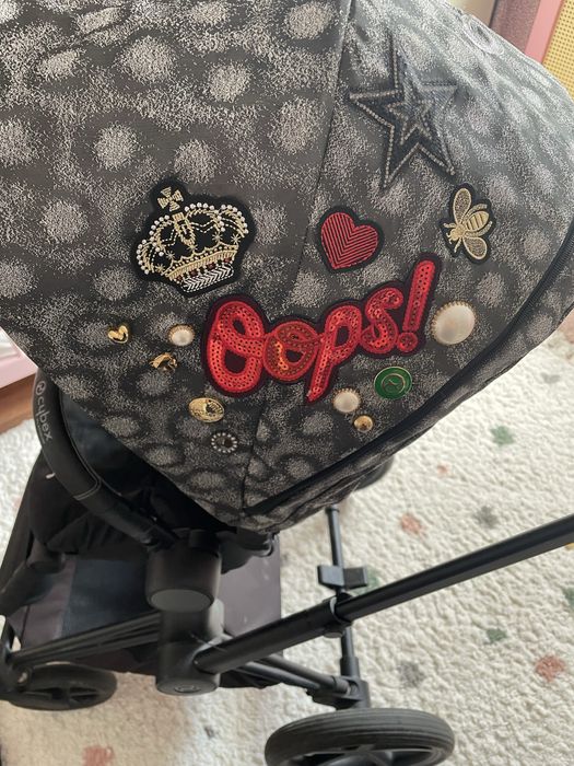 Wózek Cybex Priam Platinum Rebelious 2 w 1 + śpiworek