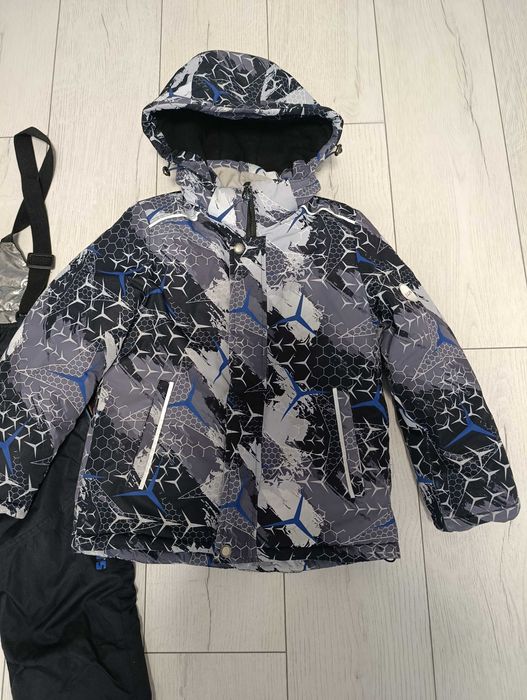 Зимовий комплект куртка та напівкомбінезон для хлопчика