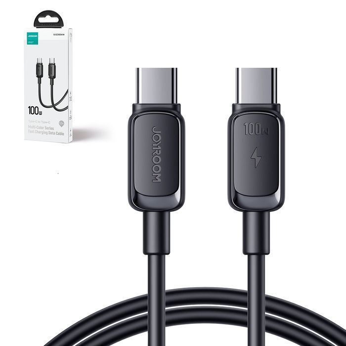 Kabel USB C - USB C 100W 1,2 m Joyroom S-CC100A14 - czarny