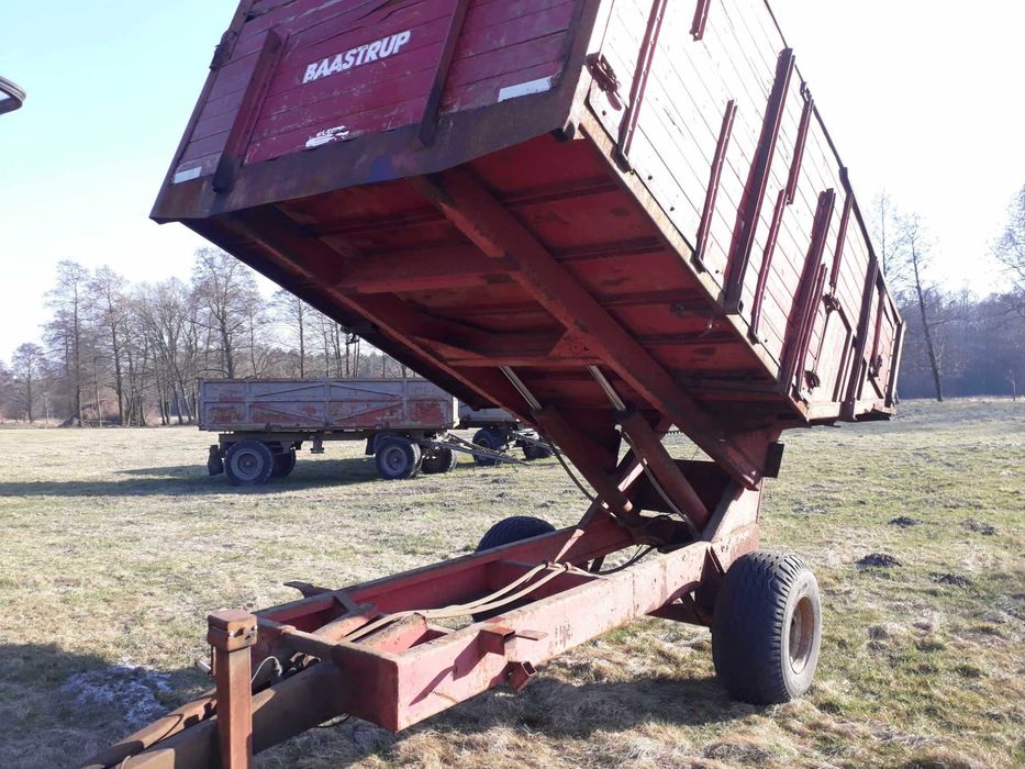 Przyczepa wywrotka 7t. Jednoosiowa,wysokiego składowania,transport