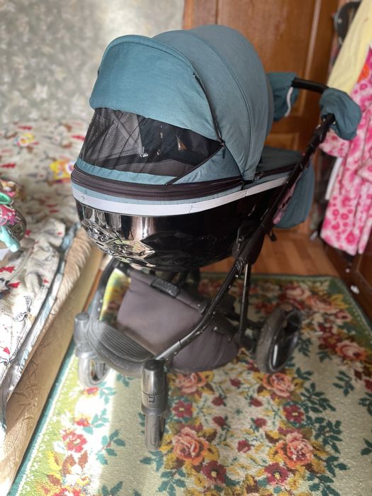 Візочок люлька з прогулянковим блоком
