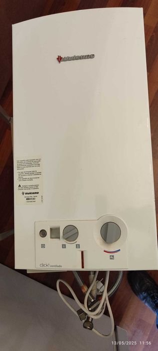 Esquentador Vulcano ventilado a gaz propano