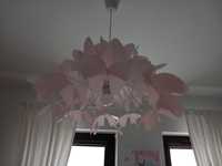 różowa lampa motylki+różowa lampka Pocatello Pink