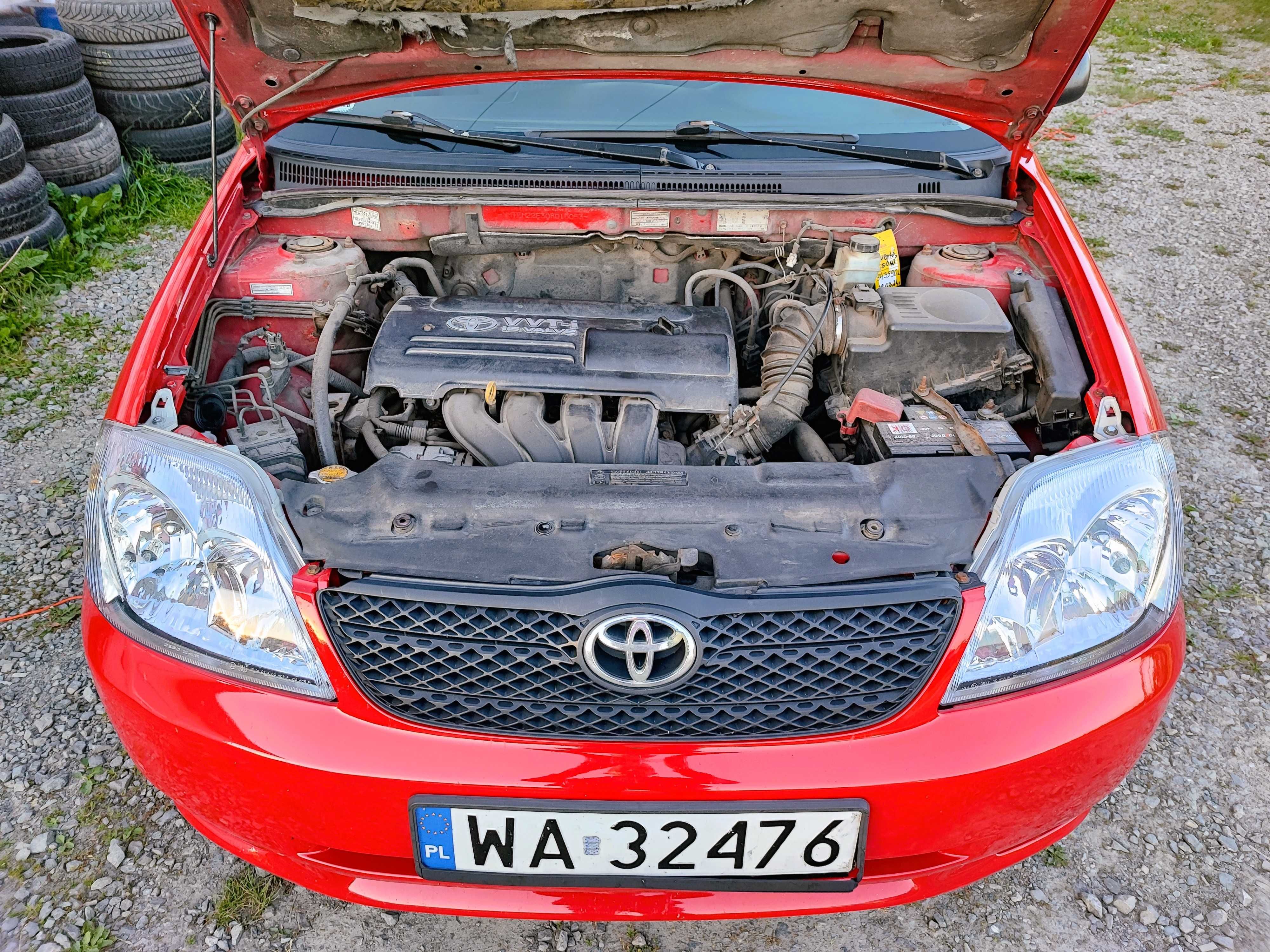 Toyota Corolla 1,4 VVT-i nowe opony, serwisowana, stan auta bdb