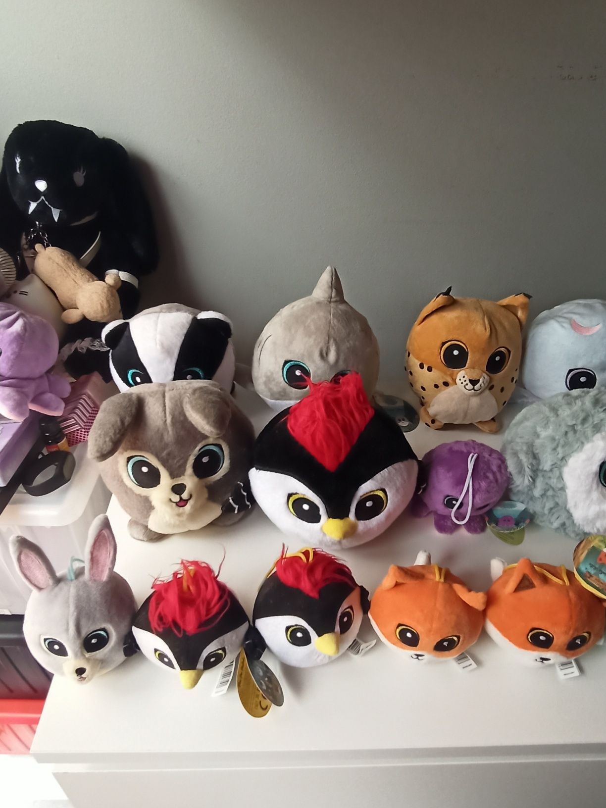 Pack Todos os 20 Peluches Pingo Doce Coleção Bosque e Mar