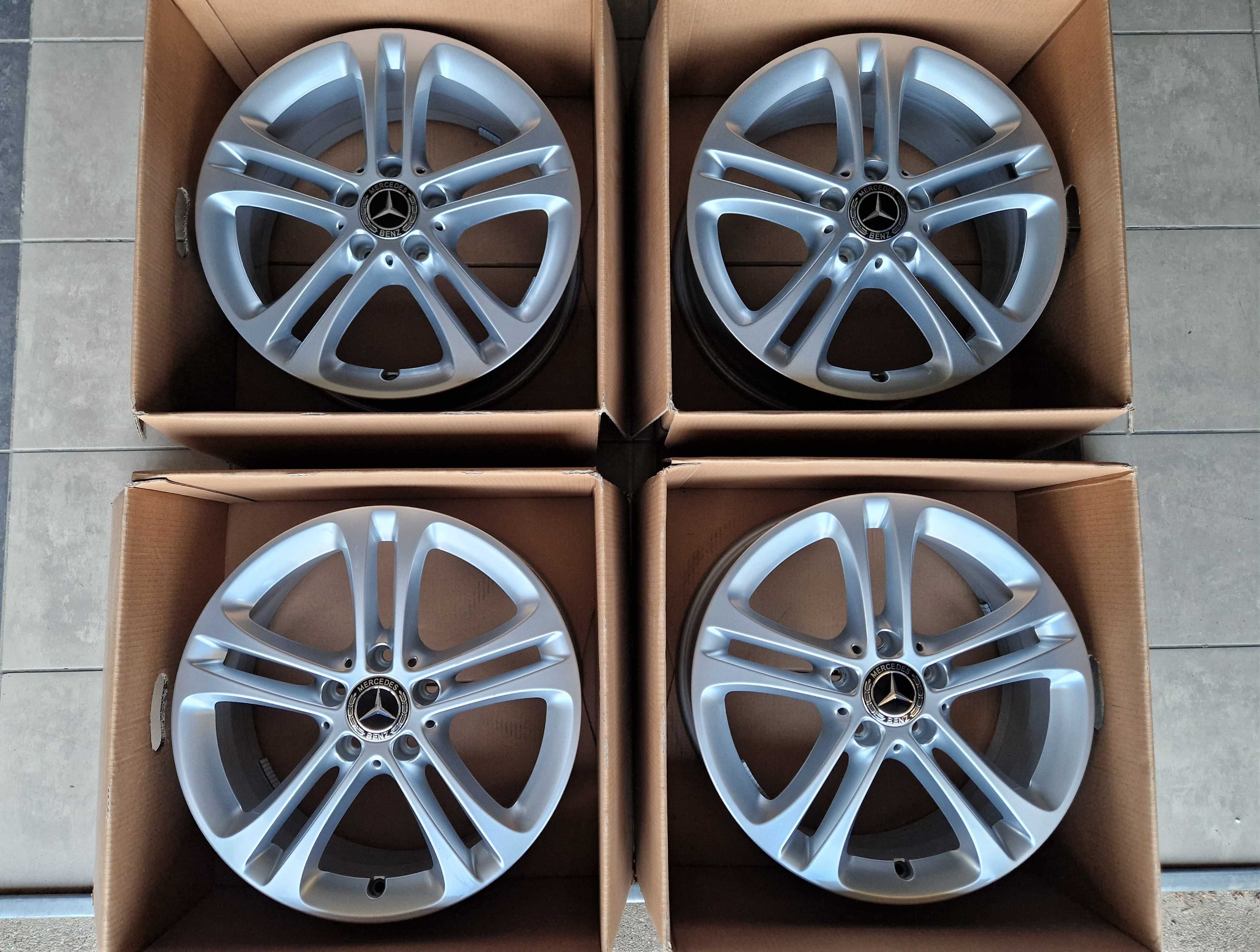Alufelgi 17 Mercedes Oryginalne ! A B C CLA GLA Vito Viano 5x112 800#