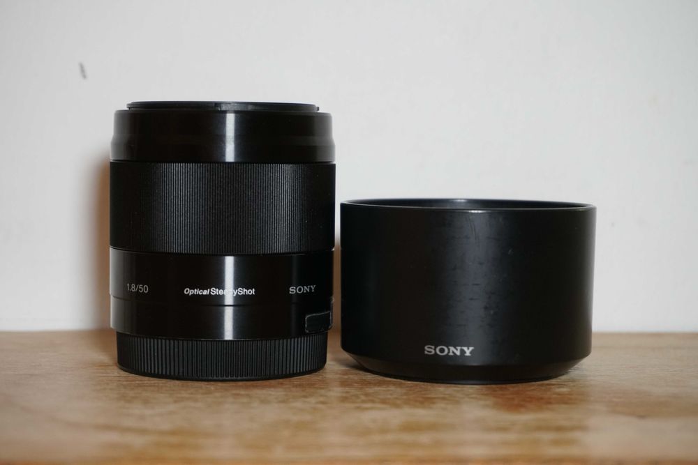 Sony E 50mm f1.8 OSS a funcionar