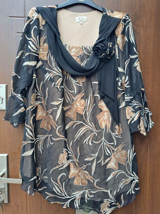 Wieczorowa elegancka duża tunika