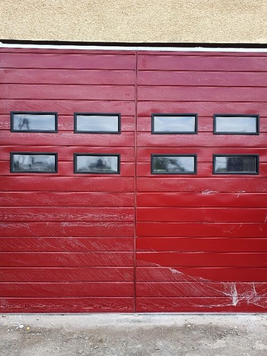 Brama garażowa Drzwi stalowe Bramy garażowe do muru Brama na wymiar