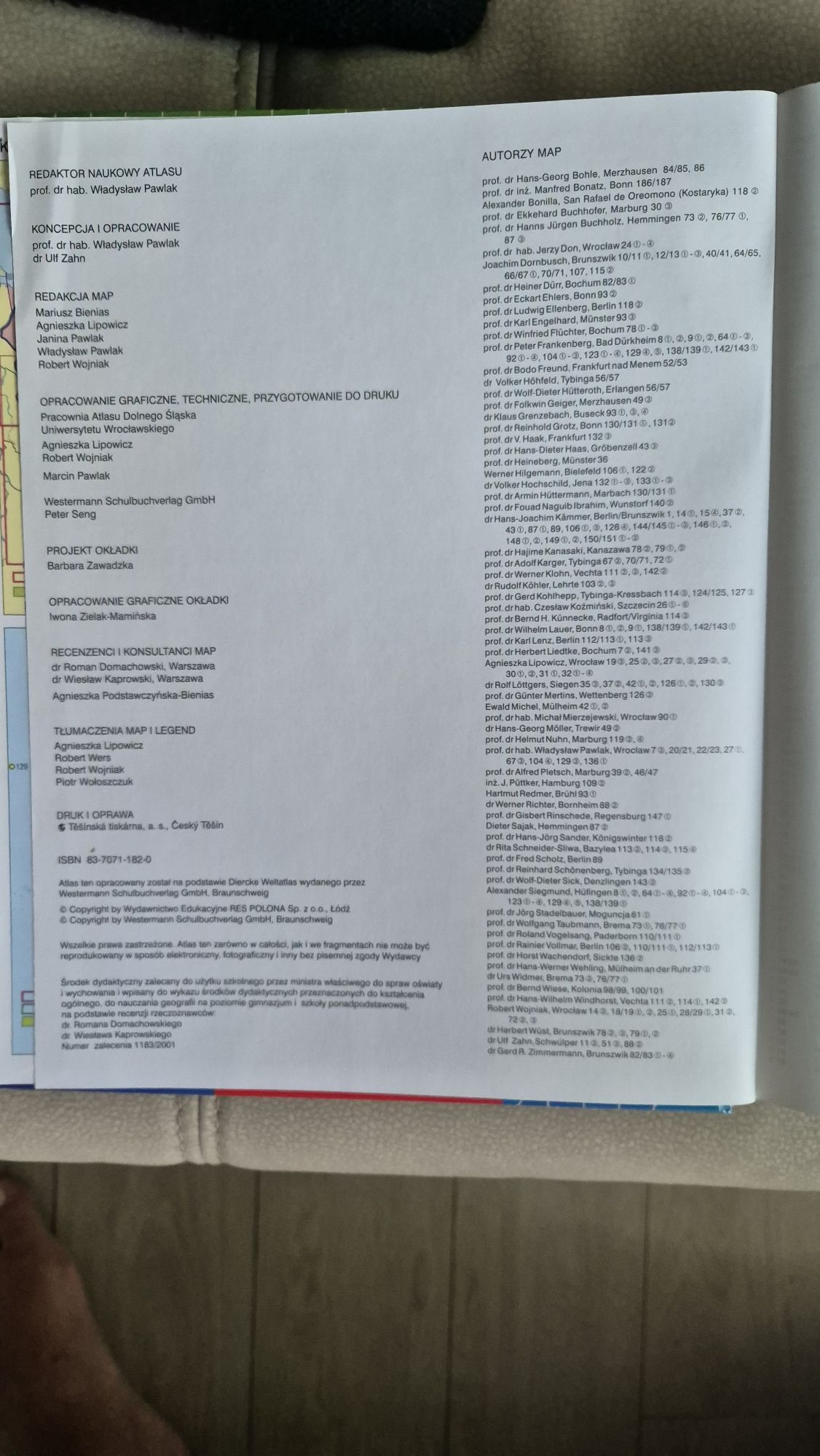 Geograficzny Atlas Świata