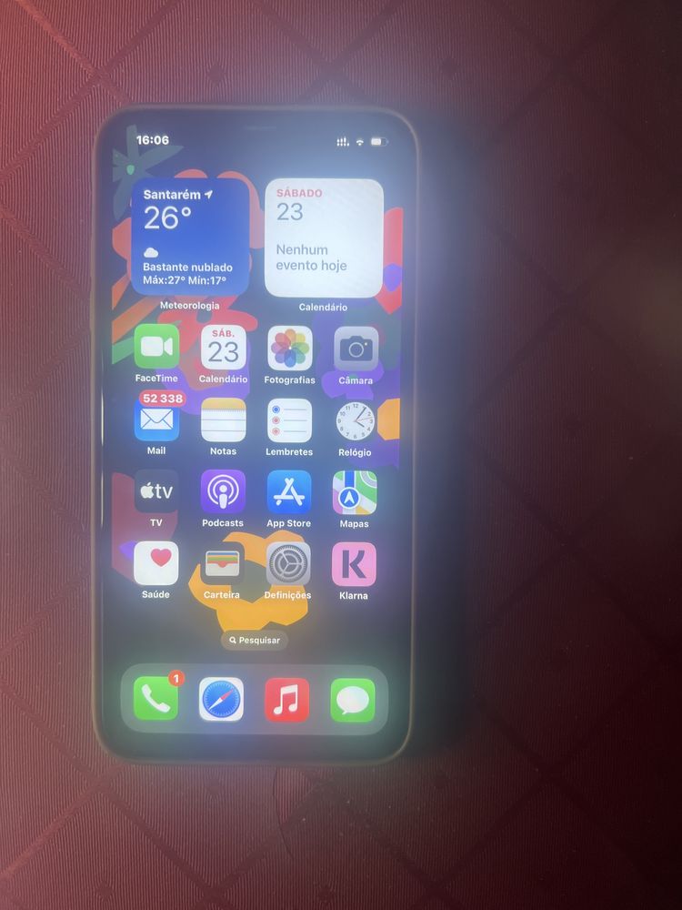 Iphone xs max semi novo