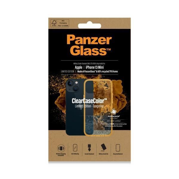 Etui PanzerGlass ClearCase do iPhone 13 Mini - Tangerine 0328