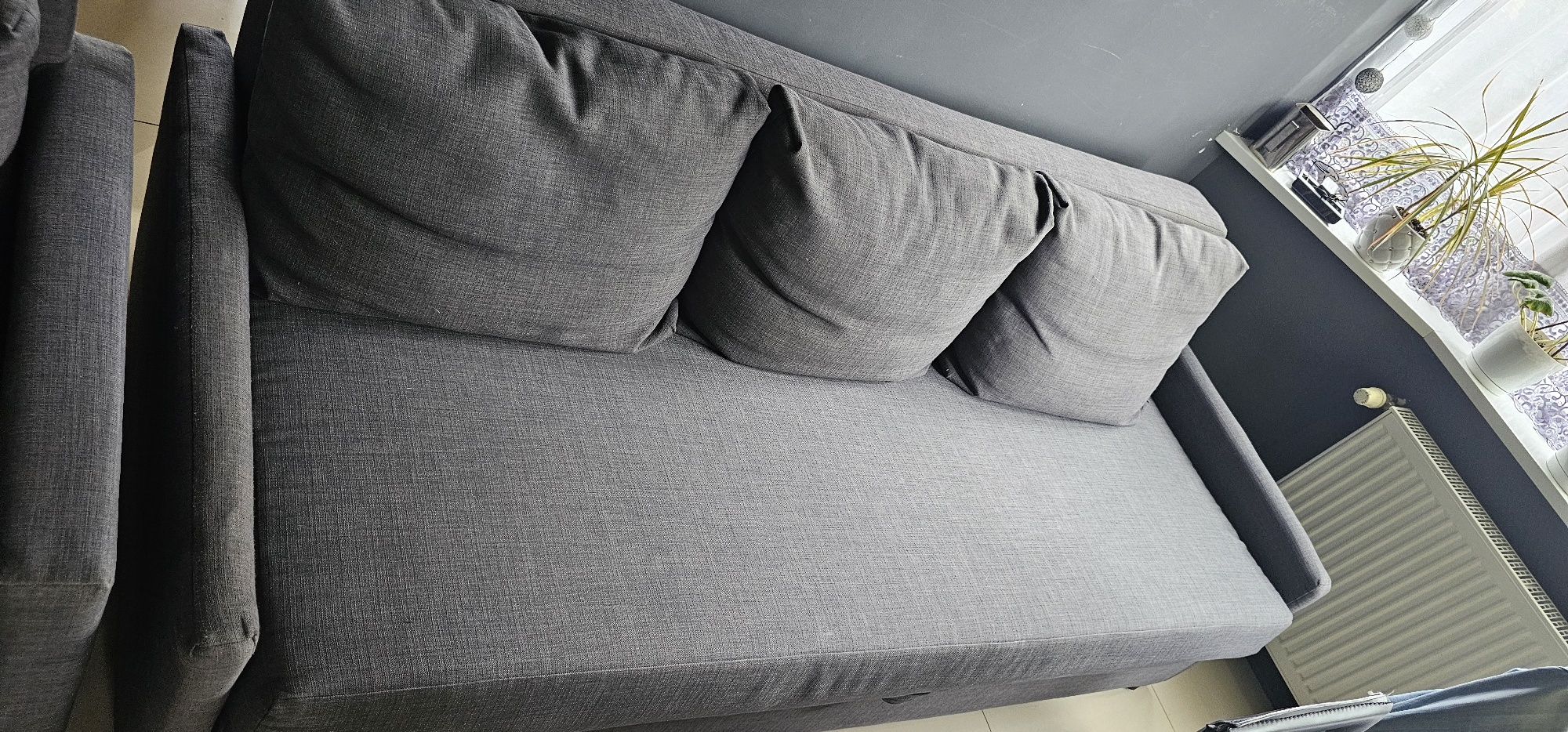 Sofa IKEA FRIHETEN z funkcja spania + 2 fotele komplet  KIVIK EKTORP