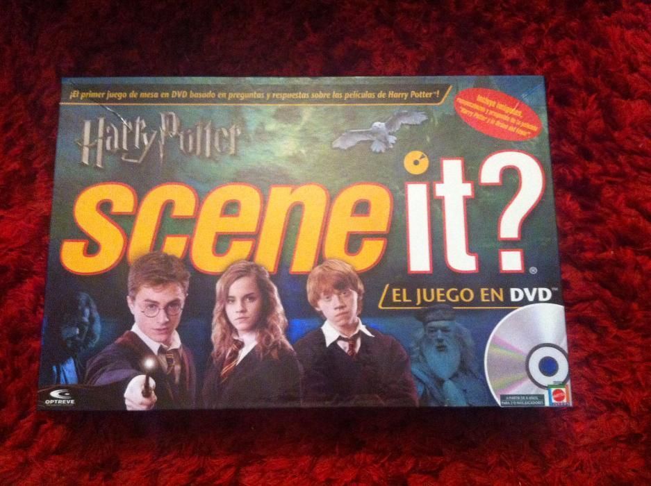 Jogo de tabuleiro Harry Potter Scene it?