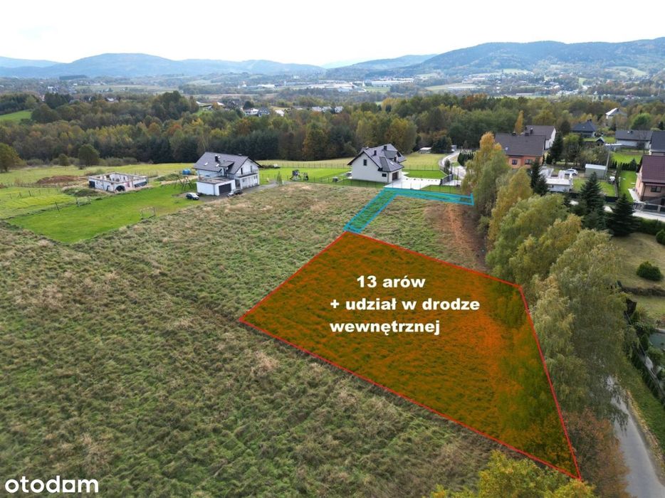 13 arowa działka Krzyszkowice