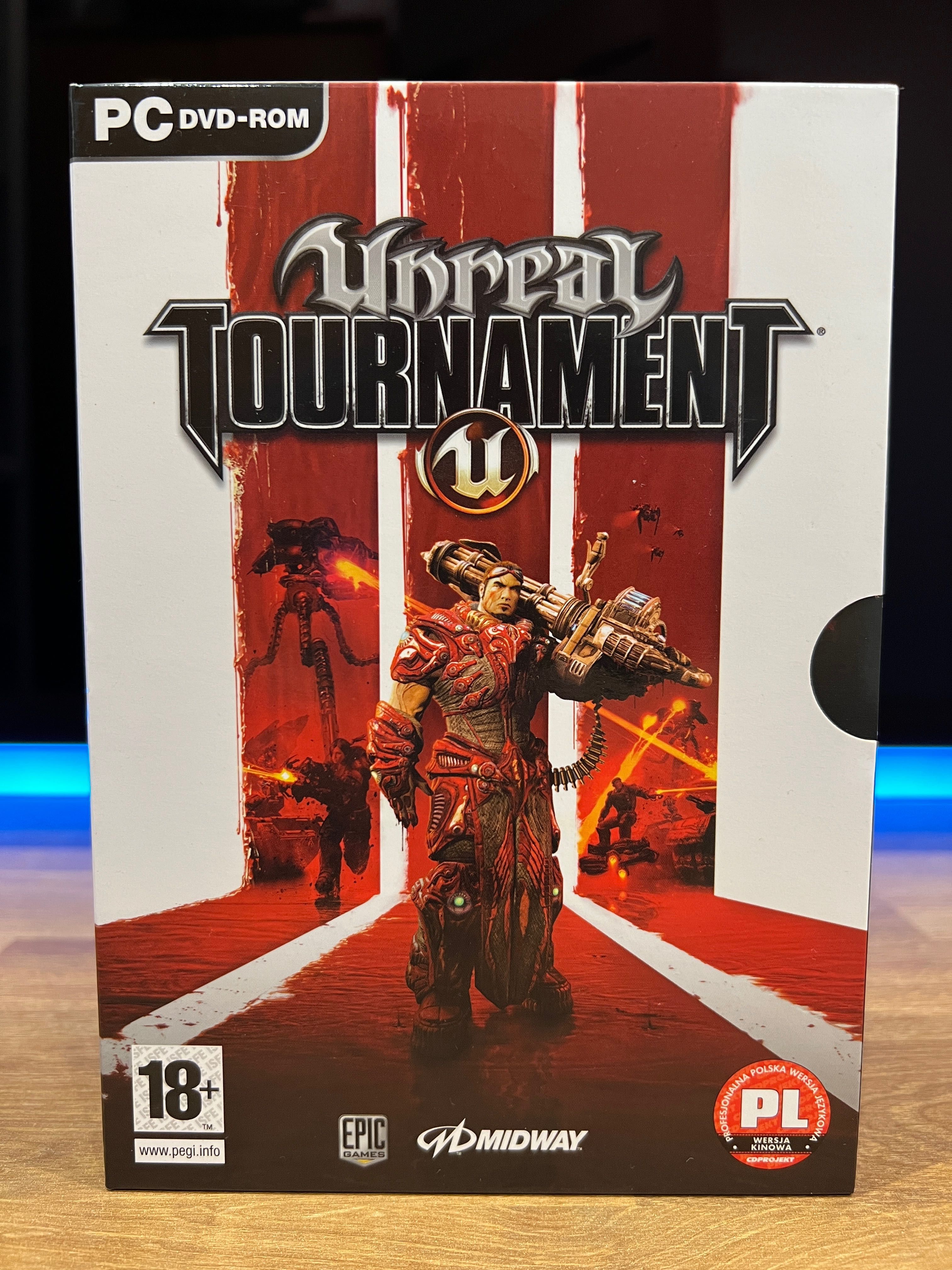 Unreal Tournament III 3 (PC PL 2007) BOX kompletne premierowe wydanie