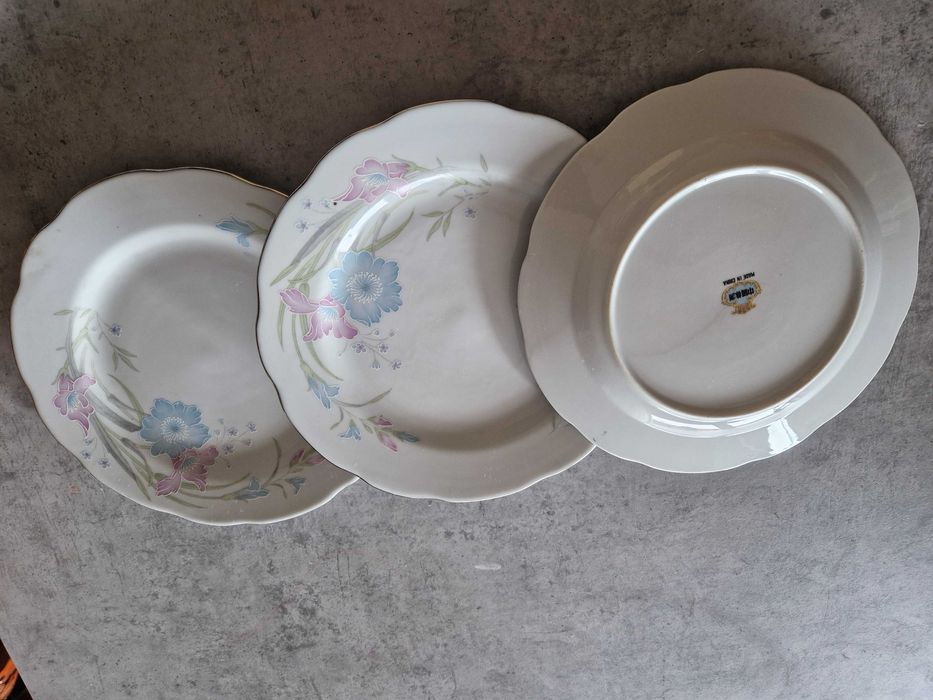 Pratos de porcelana chinesa vintage pintura à mão