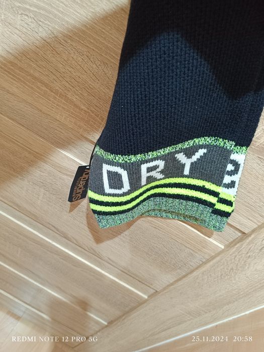 Super Dry premium-idealny  orginalny szalik - Unisex