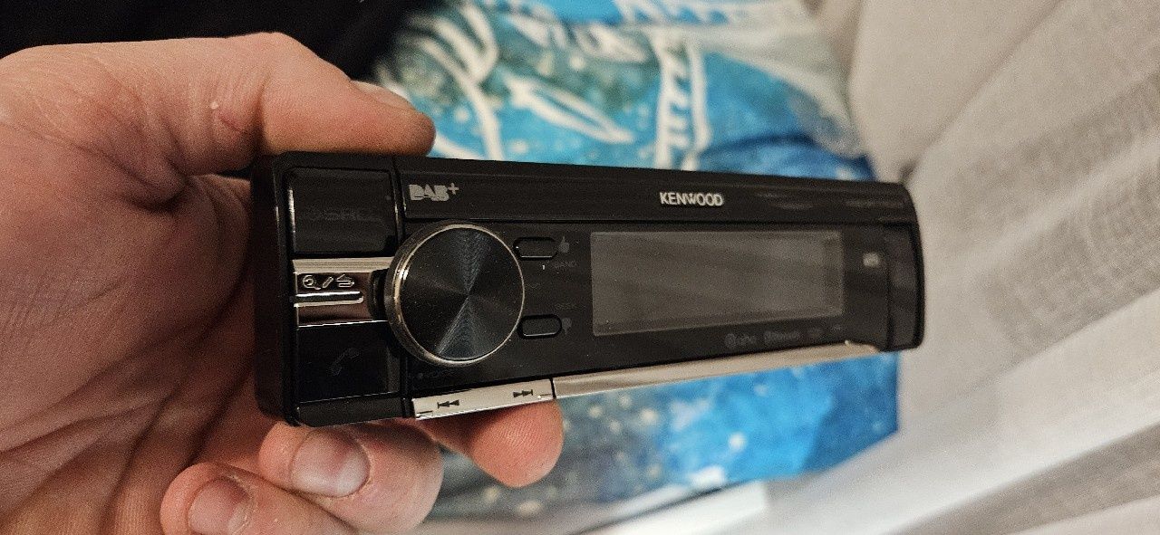 Kenwood KDC-BT73DAB DSP DTA 3XRCA mic PILOT nowa antena DAB