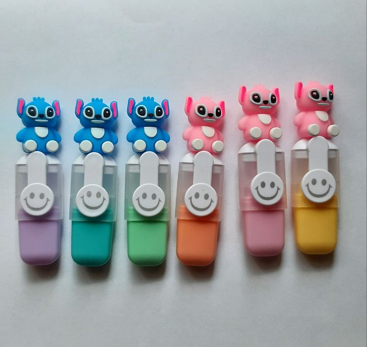 Zestaw zakreślaczy flamastry markery Stitch Stich