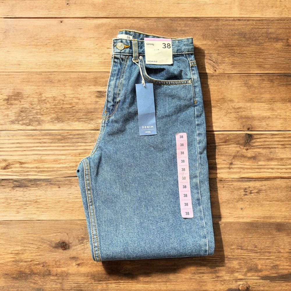 Jeansy Mom Fit Sinsay Nowe z metkami, rozmiar 38