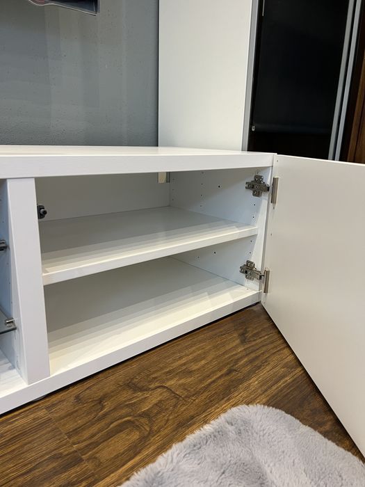 Komoda Szafka RTV IKEA Besta Biała