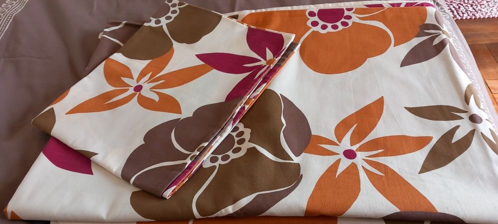 Capa de edredão com fronha