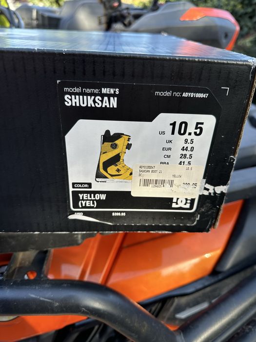 Топові сноубордичні боти DC shuksan 2021. Нові, 43 розмір