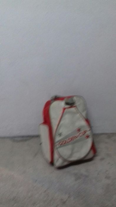 Mochila para raquete tenis anos 80s esta tudo funcionar bom estado