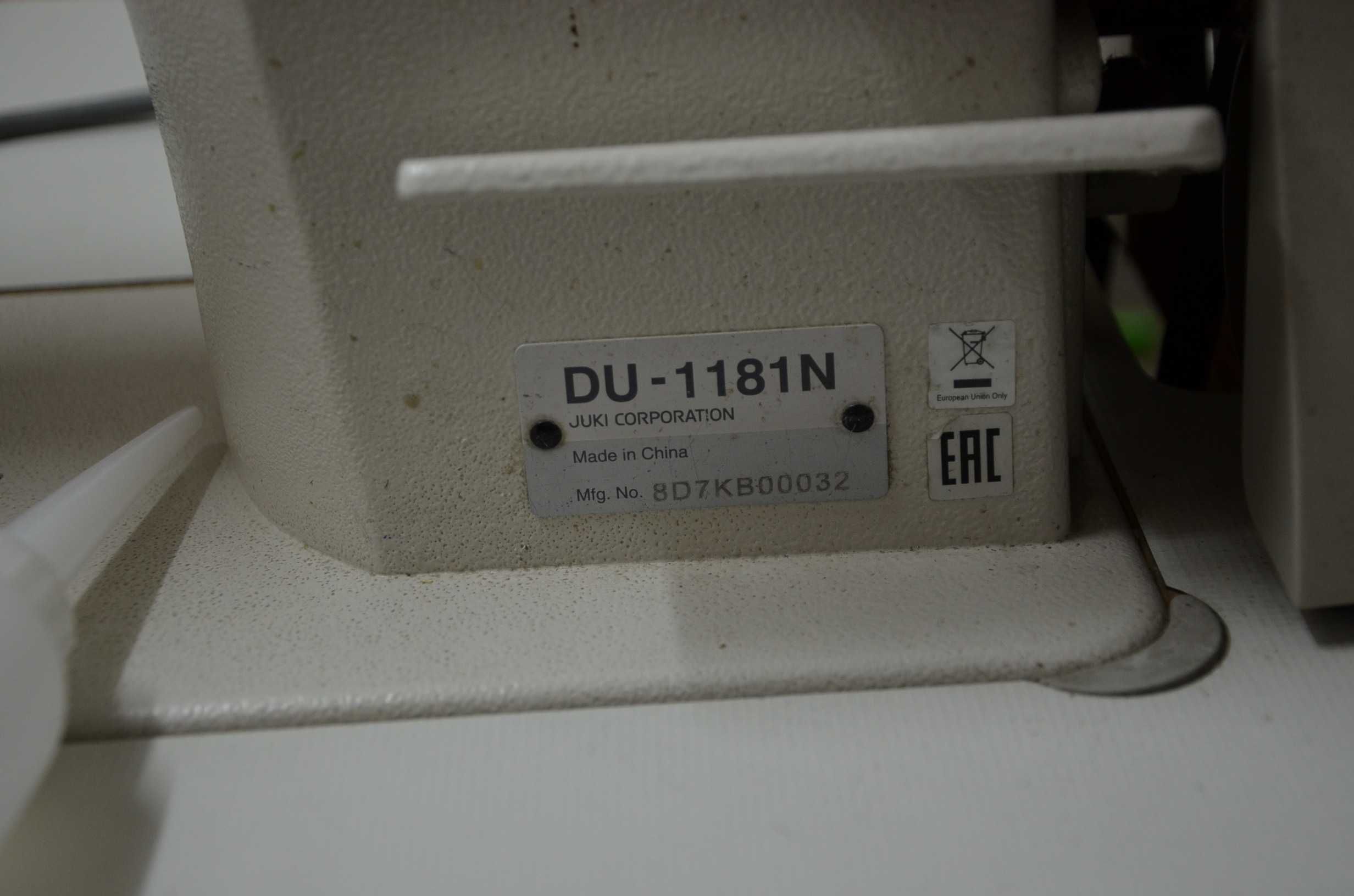 Maszyna do szycia JUKI DU-1181N STEBNÓWKA