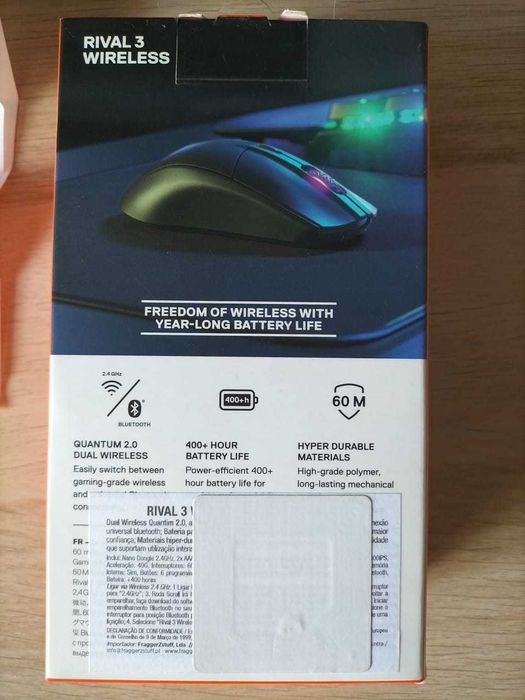 Rato Gaming SteelSeries Sem Fios